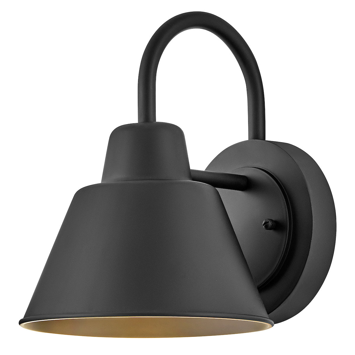 Wes Composite Wall Lantern - Black