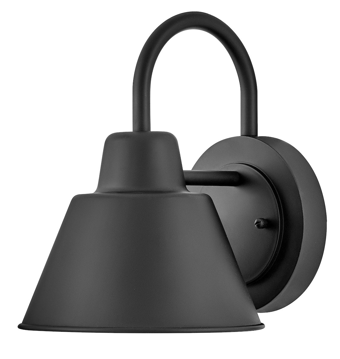 Wes Composite Wall Lantern - Black