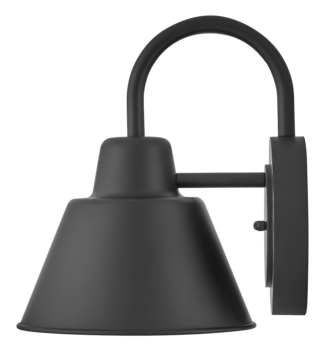 Wes Composite Wall Lantern - Black