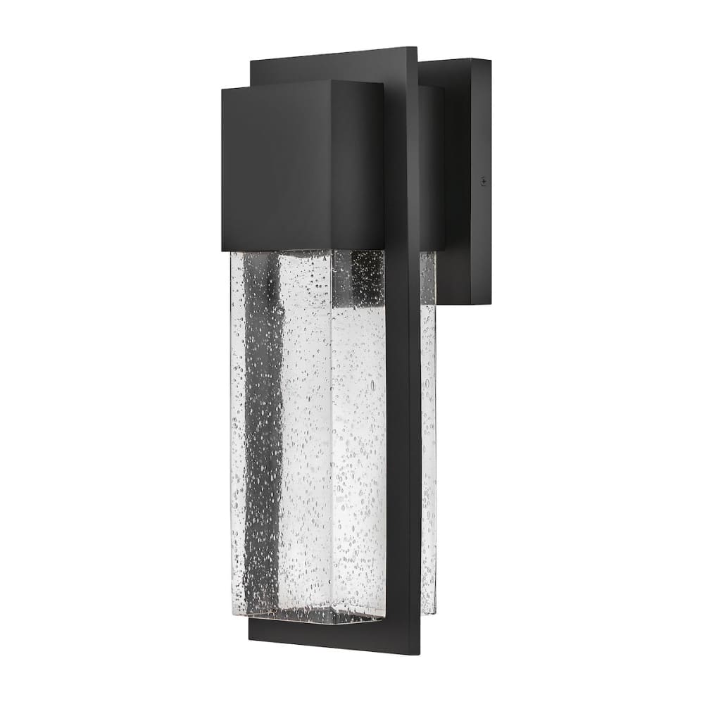 Alex 20" Composite Wall Lantern - Black