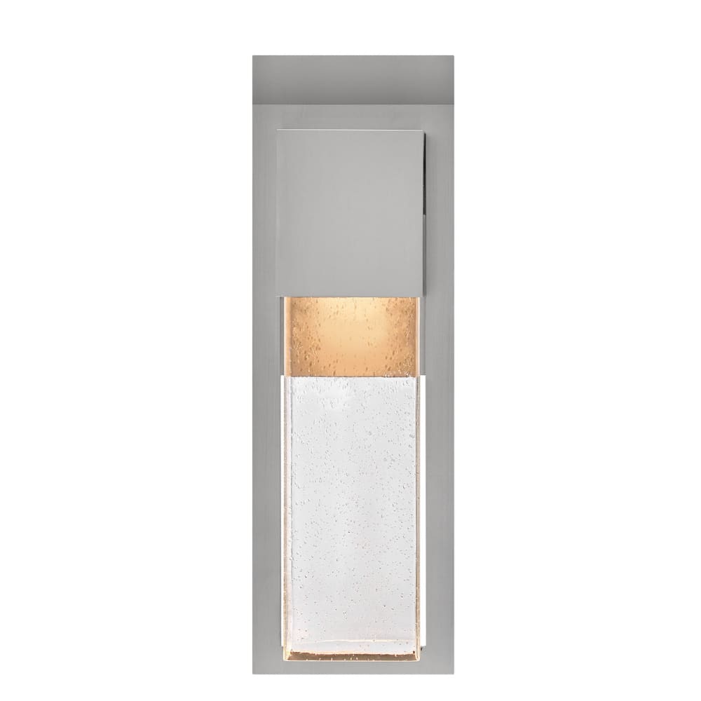 Alex 25.5" Composite Wall Lantern - Brushed Aluminum