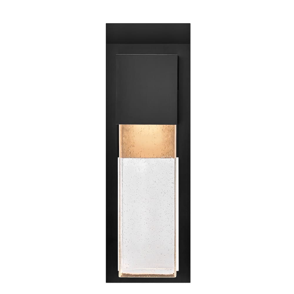 Alex 25.5" Composite Wall Lantern - Black