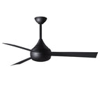 Donaire Marine Grade Stainless Steel Coastal Outdoor Fan - 52" Matte Black