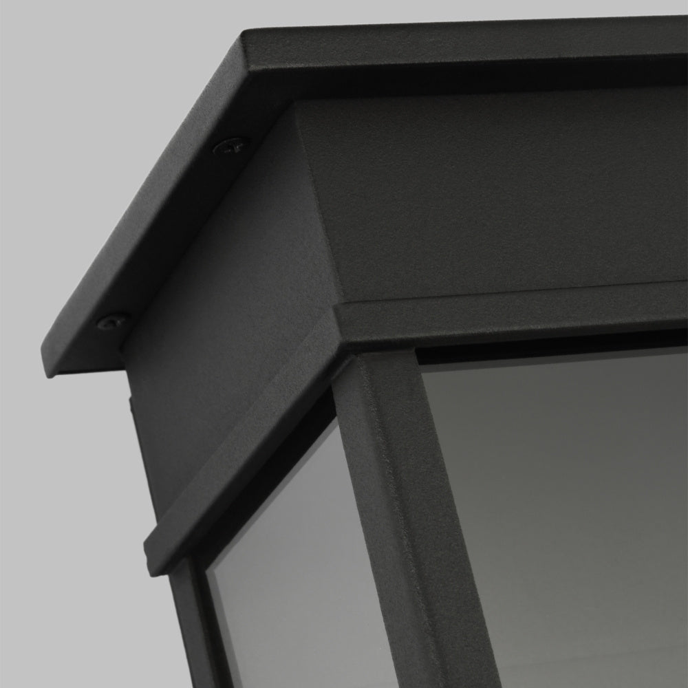 Cupertino Coastal Outdoor Wall Mount - Mini 10.25" - Black