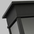 Cupertino Coastal Outdoor Wall Mount - Mini 10.25" - Black
