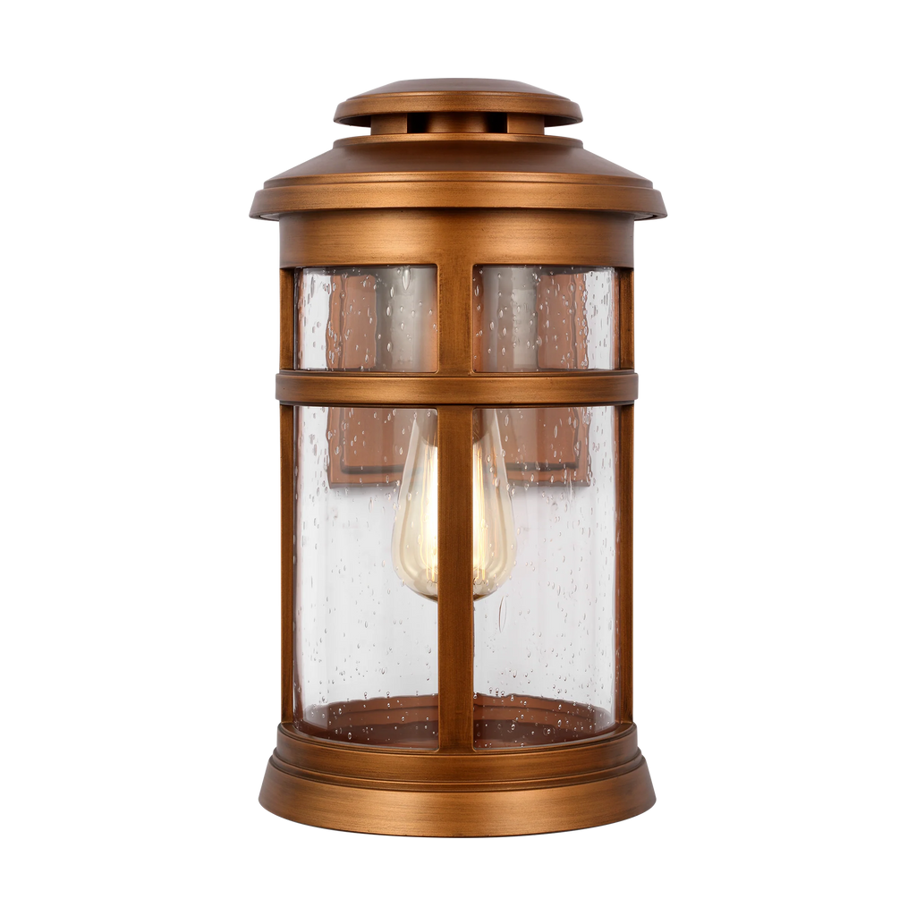 Newport Coastal Outdoor Wall Lantern - Small 13" - Copper