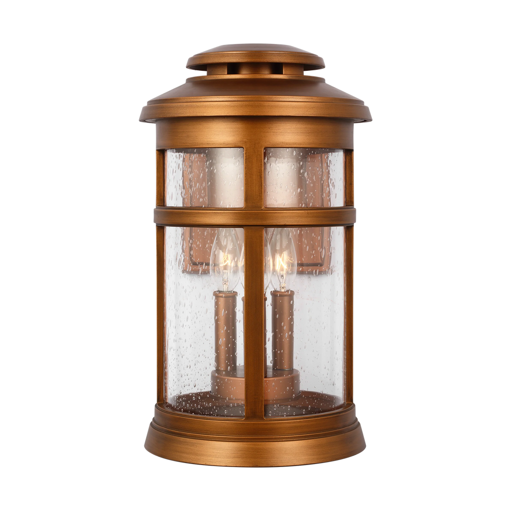 Newport Coastal Outdoor Wall Lantern - Medium 16" - Copper