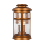 Newport Coastal Outdoor Wall Lantern - Medium 16" - Copper