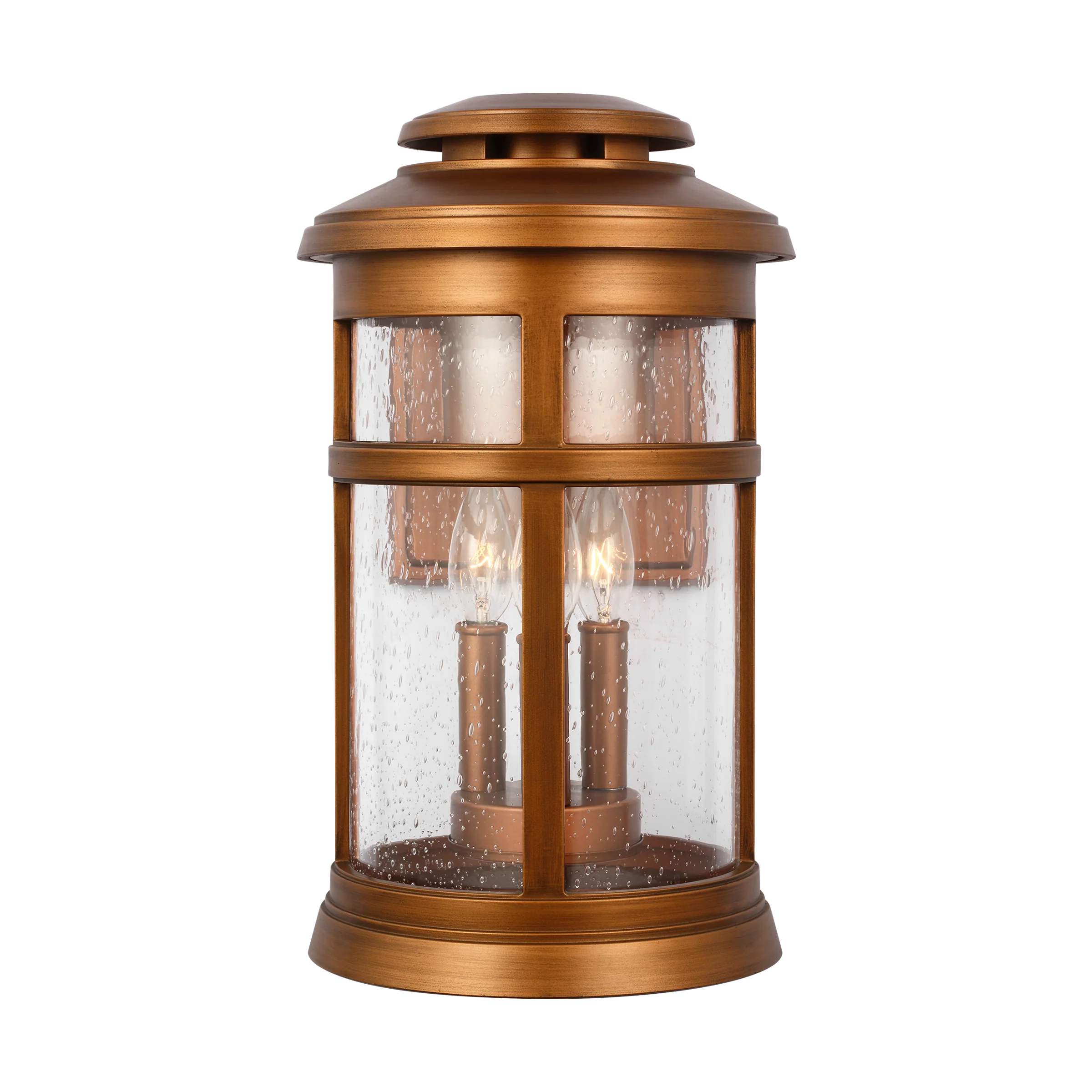 Newport Coastal Outdoor Wall Lantern - Medium 16" - Copper
