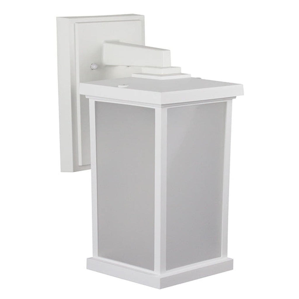 Artisan Square Coastal Wall Mount - Frosted Large S51VF - WH White Lighting