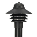 Classic Nautical Non-Corrosive Bollard - Black