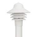 Classic Nautical Non-Corrosive Bollard - White