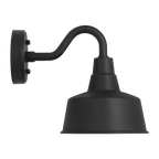 Barn Light Coastal Outdoor Wall Lantern - Black - Small