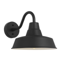 Barn Light Coastal Outdoor Wall Lantern - Black - Medium
