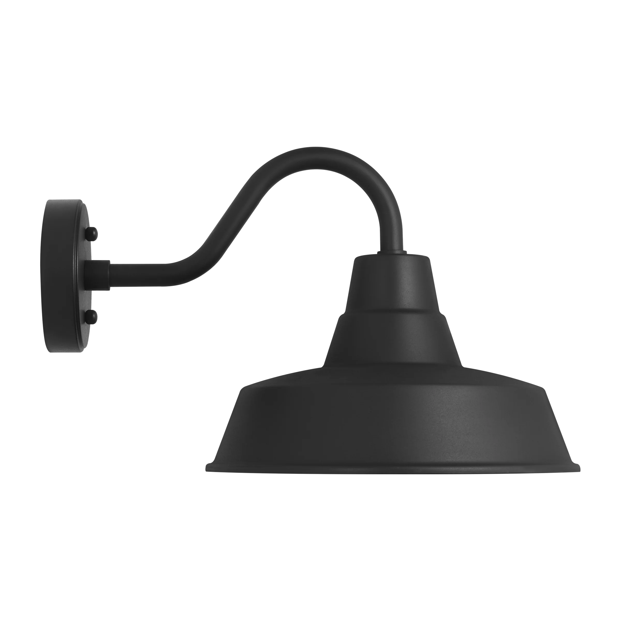 Barn Light Coastal Outdoor Wall Lantern - Black - Medium