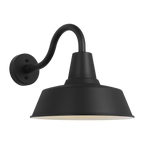 Barn Light Coastal Outdoor Wall Lantern - Black - Large