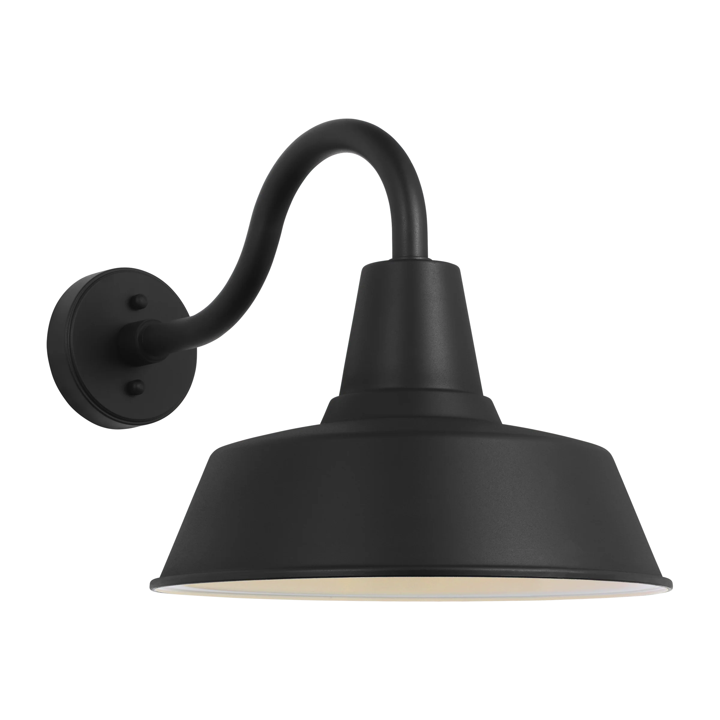 Barn Light Coastal Outdoor Wall Lantern - Black - Large