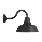 Barn Light Coastal Outdoor Wall Lantern - Black - Large