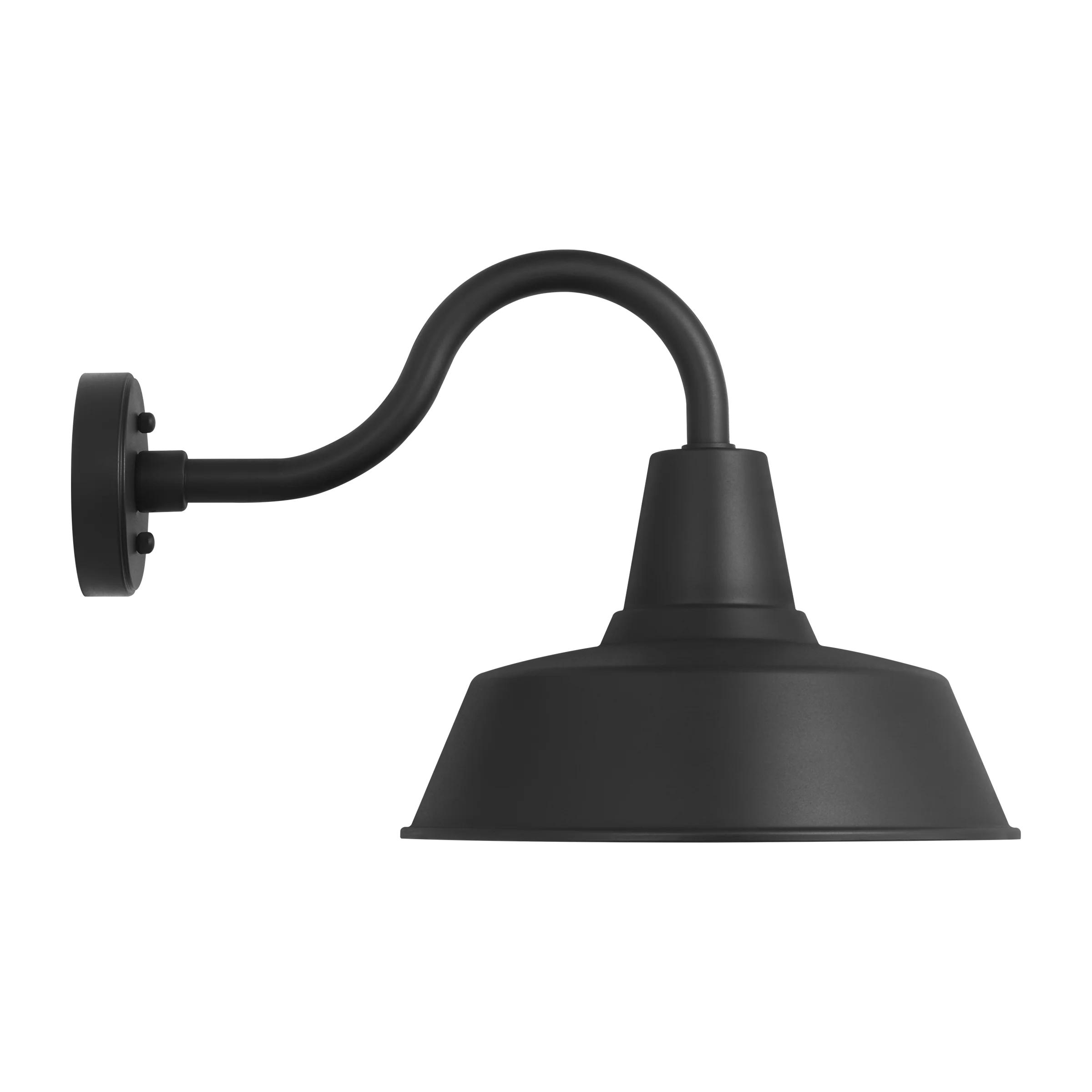 Barn Light Coastal Outdoor Wall Lantern - Black - Large