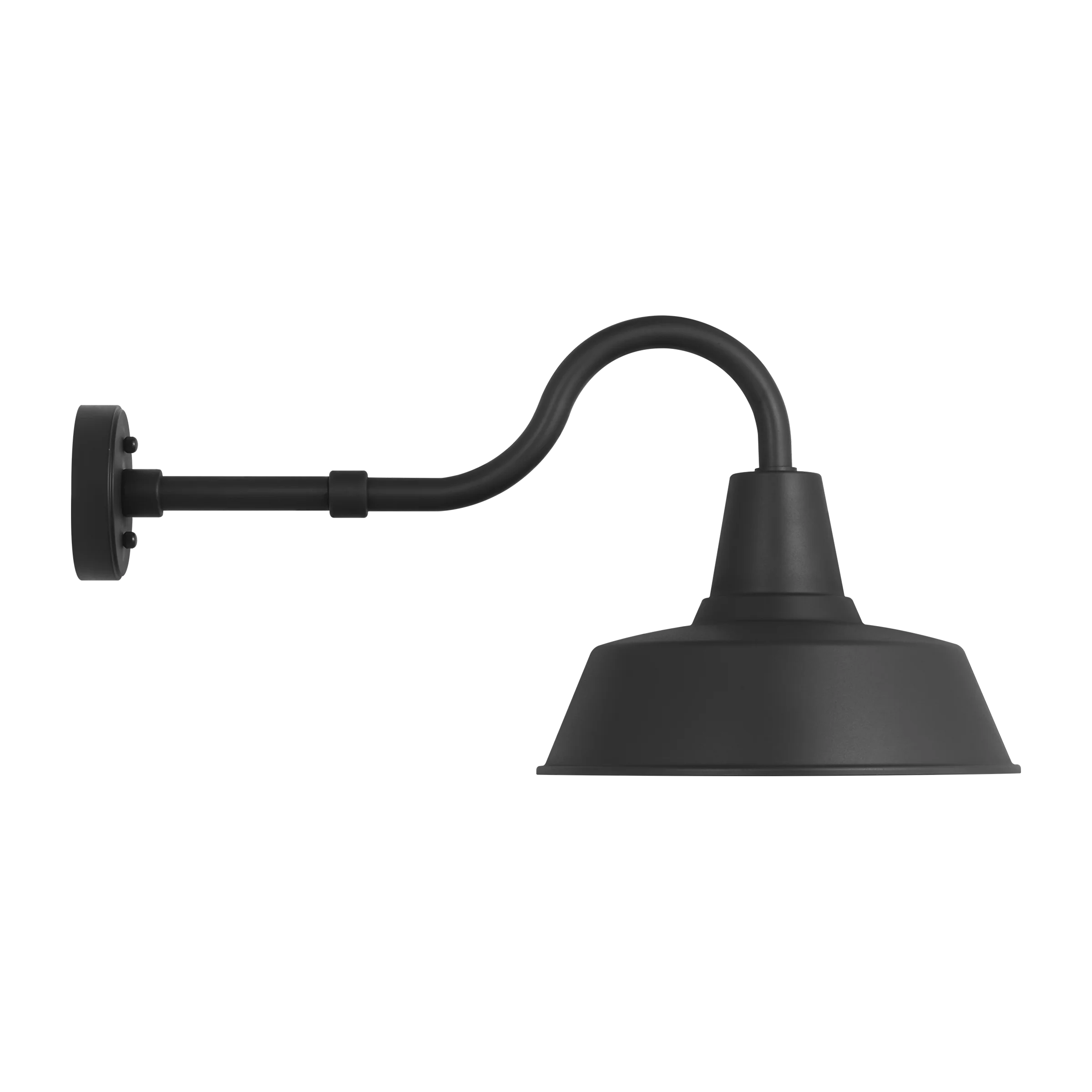 Barn Light Coastal Outdoor Wall Lantern - Black - Large