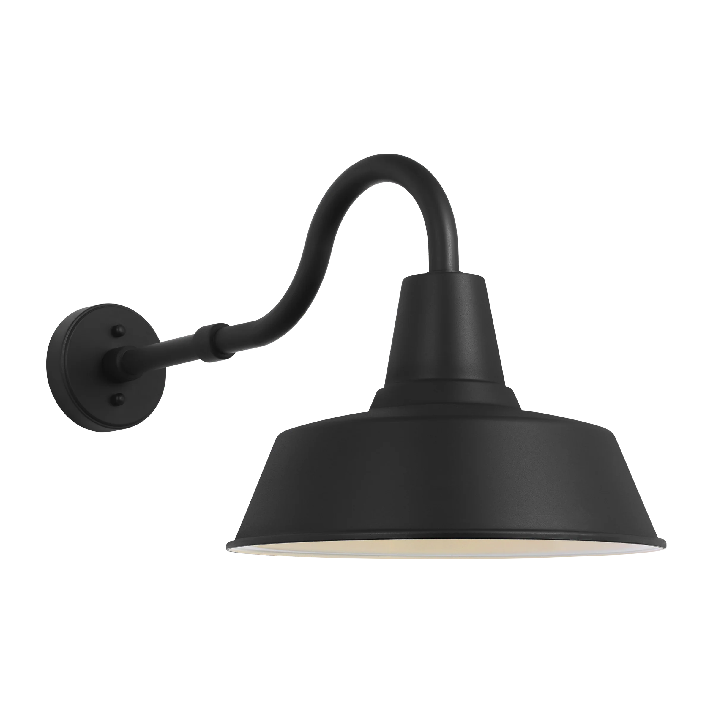 Barn Light Coastal Outdoor Wall Lantern - Black - Large