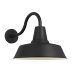 Barn Light Coastal Outdoor Wall Lantern - Black - Extra Large