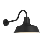 Barn Light Coastal Outdoor Wall Lantern - Black - Extra Large