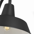 Barn Light Coastal Outdoor Wall Lantern - Black - Extra Large