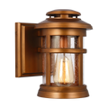 Newport Coastal Outdoor Wall Lantern - Extra Small 9" - Copper
