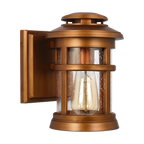 Newport Coastal Outdoor Wall Lantern - Extra Small 9" - Copper