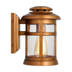 Newport Coastal Outdoor Wall Lantern - Extra Small 9" - Copper