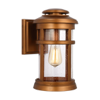 Newport Coastal Outdoor Wall Lantern - Small 13" - Copper
