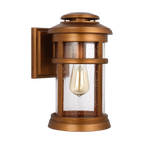 Newport Coastal Outdoor Wall Lantern - Small 13" - Copper
