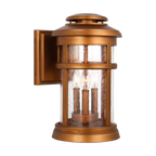 Newport Coastal Outdoor Wall Lantern - Medium 16" - Copper