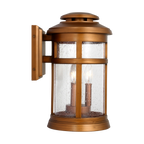 Newport Coastal Outdoor Wall Lantern - Medium 16" - Copper