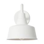Barn Light Coastal Outdoor Wall Lantern - White - Small