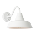 Barn Light Coastal Outdoor Wall Lantern - White - Medium