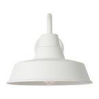 Barn Light Coastal Outdoor Wall Lantern - White - Medium