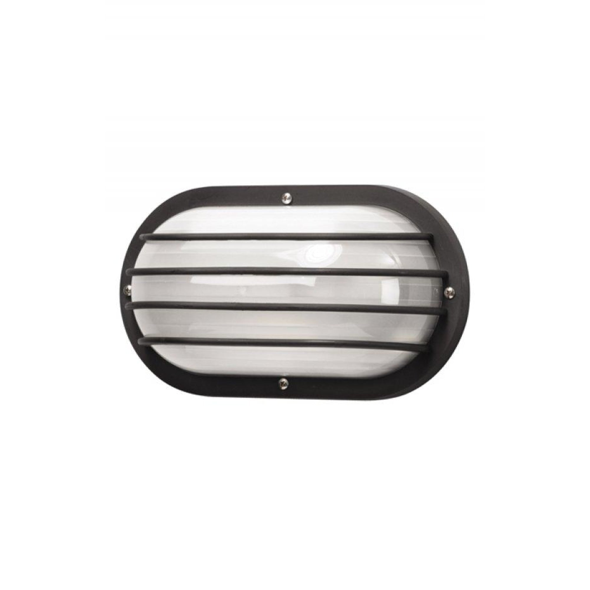 Wave Classic Nautical Non-Corrosive Oval Wall Mount - Black 5239S76WFBK Coastal Lighting