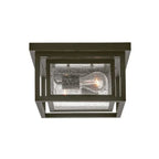 Hinkley Clearwater Coastal Outdoor Flush Mount - Oil Rubbed Bronze 741003OZ Coastal Lighting