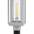 Hinkley Republic Coastal Elements Outdoor - Medium Post Top / Pier Mount 1001-SI Satin Nickel Coastal Lighting