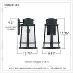 Dunham Coastal Outdoor Wall Lantern - Large 16.25"H