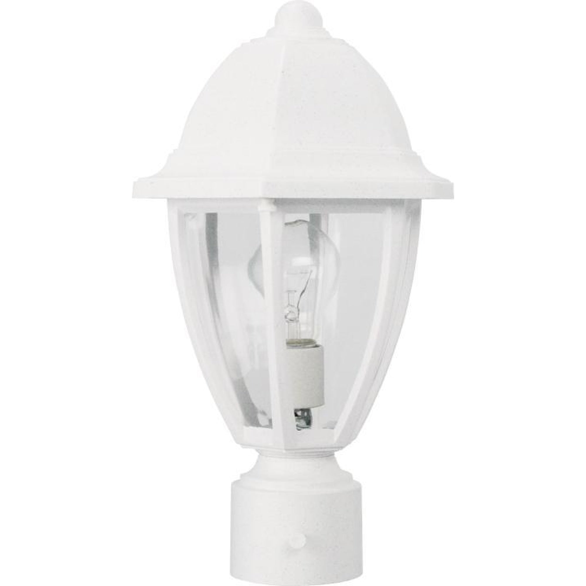 Wave Everstone Non-Corrosive Post Lantern - Companion Size S21T-C-WH Whitestone Coastal Lighting