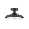 Hinkley Forge Coastal Elements Flush Mount 12072BK Black Coastal Lighting