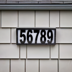 Non-Corrosive Coastal Outdoor Address Light
