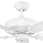 Hinkley Hampton Coastal Environment Outdoor Fan - 52 Appliance White 74901652FAWNWA Coastal Lighting