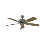 Hinkley Hampton Coastal Environment Outdoor Fan - 60 Driftwood 74901660FGTNWA Coastal Lighting
