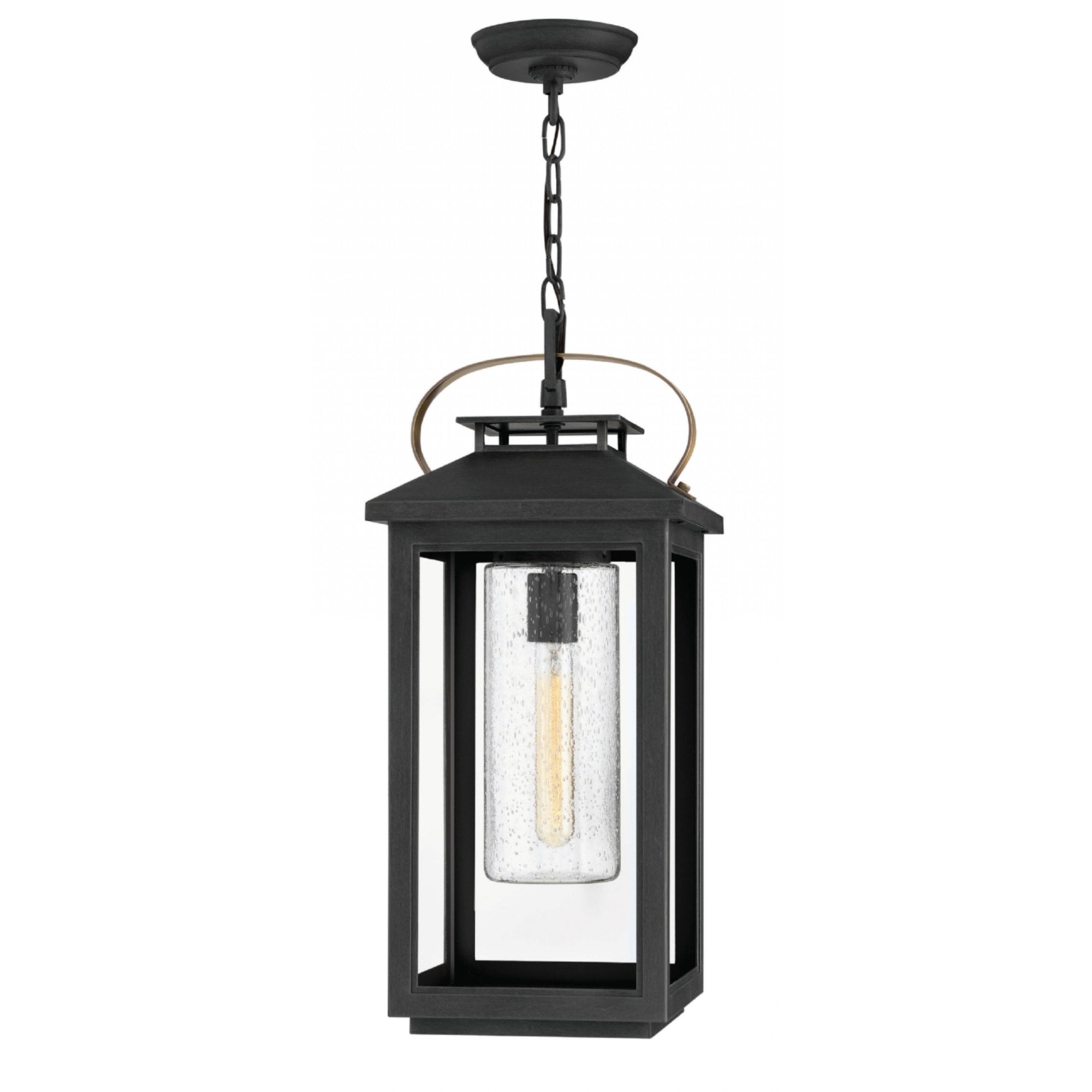 Hinkley Atwater Coastal Elements Outdoor Pendant 1162-BK Black Coastal Lighting