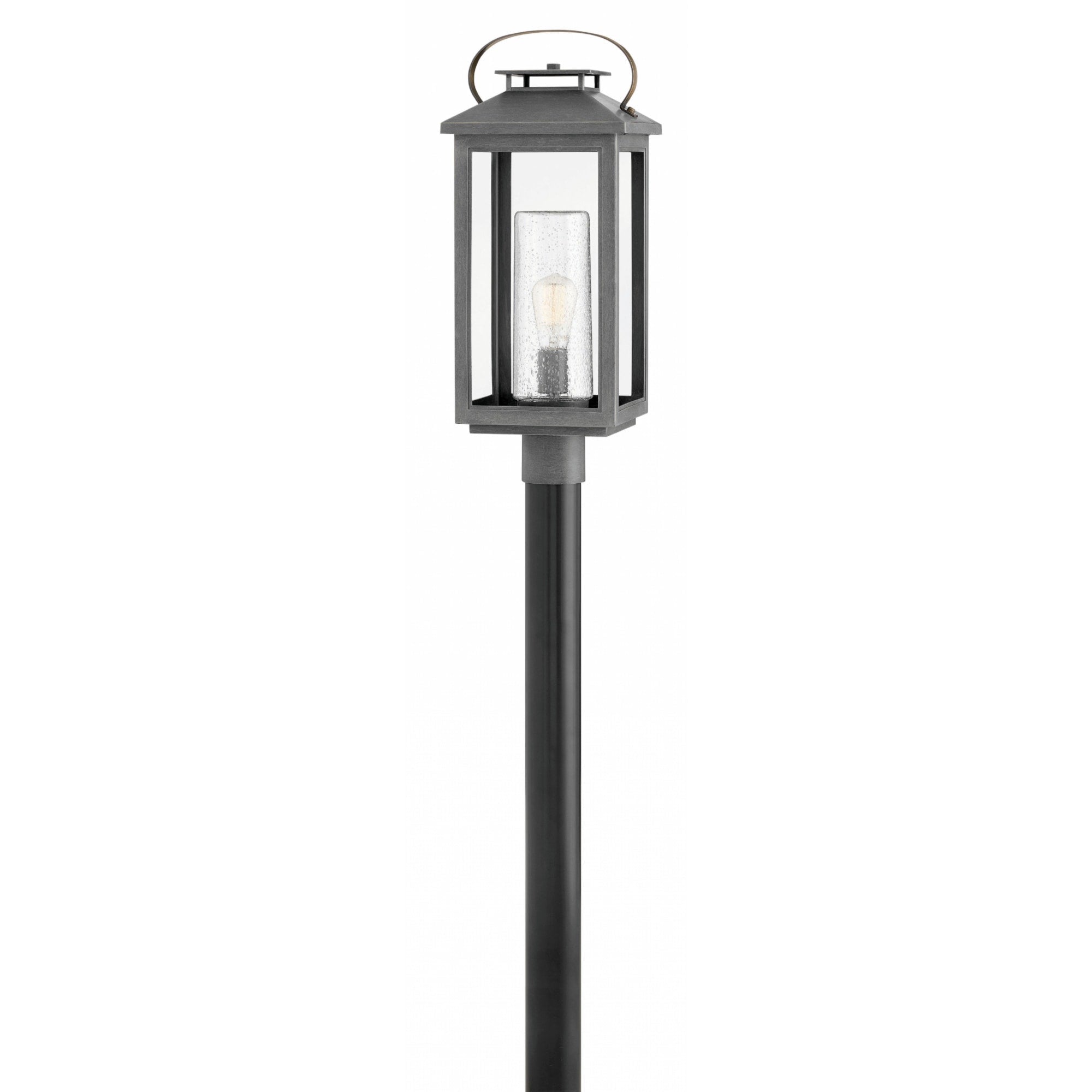 Hinkley Atwater Coastal Elements Outdoor Post Lantern 1161-AH Ash Bronze Coastal Lighting