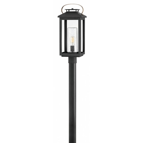 Hinkley Atwater Coastal Elements Outdoor Post Lantern 1161-BK Black Coastal Lighting
